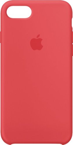  Apple - iPhone® 8/7 Silicone Case - Red Raspberry