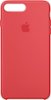 Apple - iPhone® 8 Plus/7 Plus Silicone Case - Red Raspberry-Front_Standard