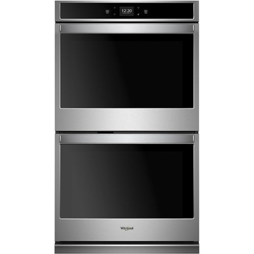 Whirlpool - 30" Built-In Double Electric Wall Oven - Stainless steel