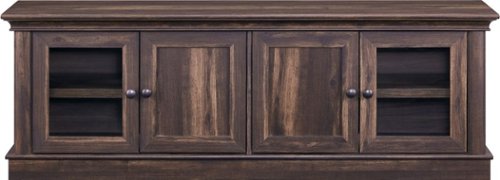 Insignia™ - TV Cabinet for Most Flat-Panel TVs Up to 75" - Brown