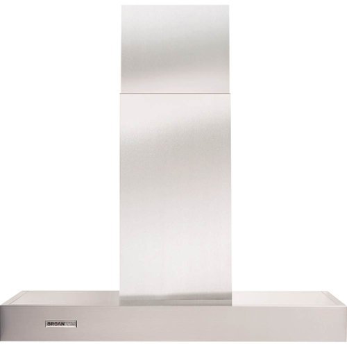 Broan - Elite 36" Externally Vented Range Hood - Stainless steel