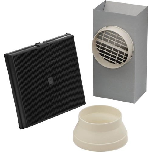 Broan - Non-Duct Kit for Select Range Hoods - Stainless steel