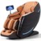 MassaMax - MD328 OTA Update Massage Chair,Full Body Zero Gravity, APP Control ,Heat & Foot rollers Massage - Brown-Front_Standard