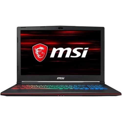 MSI - 5.6" Gaming Laptop - Intel Core i7 - 16GB Memory - NVIDIA GeForce GTX 1050 Ti - 1TB Hard Drive + 128GB Solid State Drive - Black-Front_Standard 