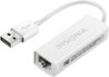 Insignia™ - USB 2.0-to-Ethernet Adapter - White-Front_Standard