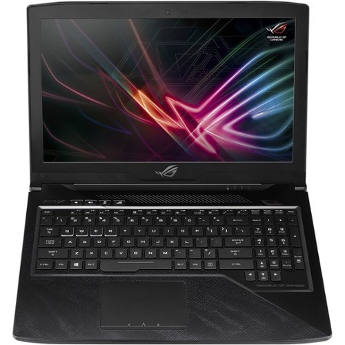 ASUS - ROG Strix Hero Edition 15.6" Laptop - Intel Core i5 - 8GB Memory - NVIDIA GeForce GTX 1050Ti - 1TB+8GB SSHD + 128GB SSD - Black-Front_Standard 