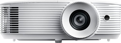 Optoma - HD27E 1080p DLP Projector - White-Front_Standard 