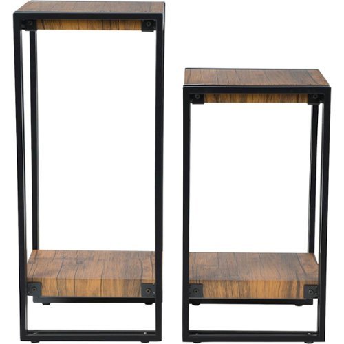 rb SPACE - Urban Accent Table (Set of 2) - Black