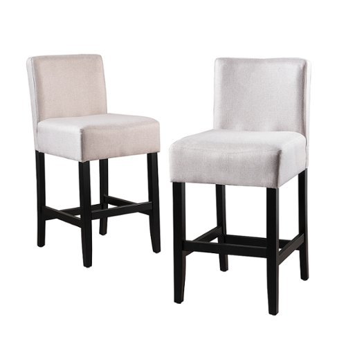 Noble House - Perryton Counter Stools (Set of 2) - Wheat-Front_Standard 