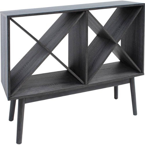  Noble House - Reno Wine Cabinet - Sonoma Gray Oak