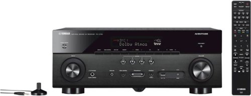  Yamaha - AVENTAGE 7.2-Ch. Bluetooth Capable HDR Compatible A/V Home Theater Receiver - Black