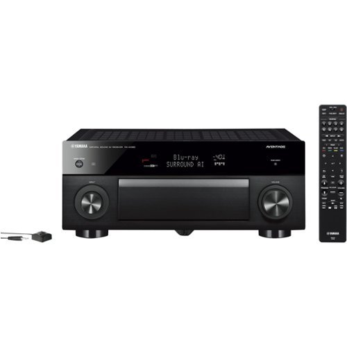 Yamaha - AVENTAGE 7.2-Ch. Bluetooth Capable 4K Ultra HD HDR Compatible A/V Home Theater Receiver with Amazon Alexa Built-in - Black