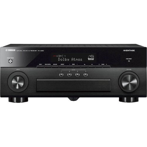 Yamaha - AVENTAGE 700W 7.2-Ch. Bluetooth Capable with Dolby Atmos 4K Ultra HD HDR Compatible A/V Home Theater Receiver - Black