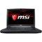 MSI - 17.3" 4K Ultra HD Laptop - Intel Core i9 - 32GB Memory - NVIDIA GeForce GTX 1080 - 1TB HDD + 1TB Solid State Drive - Aluminum Black-Front_Standard