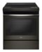 Whirlpool - 4.8 Cu. Ft. Self-Cleaning Slide-In Electric Range - Black Stainless Steel-Front_Standard