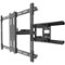 Kanto - Outdoor Full-Motion TV Wall Mount for Most 37" - 75" TVs - Extends 21.8" - Black-Front_Standard
