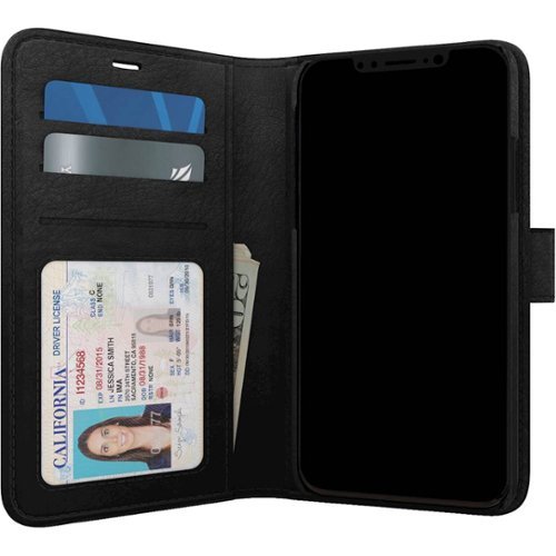 Skech Polo Book Wallet Case for Apple iPhone X and XS - Black WORLDWIDE DELIVERY
