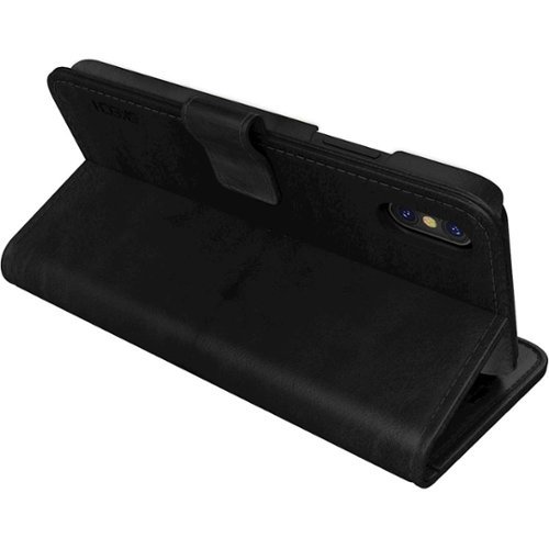 Skech Polo Book Wallet Case for Apple iPhone X and XS - Black SHOP ONLINE