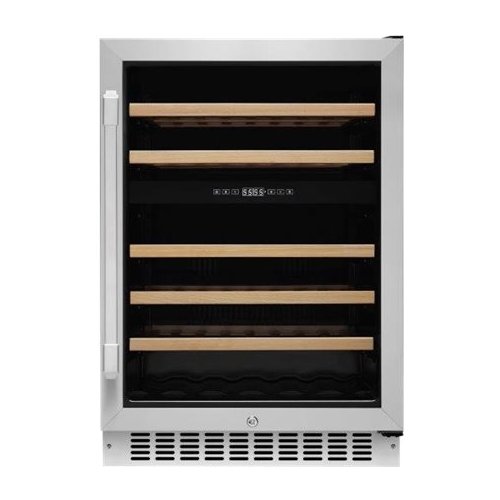 Dacor - Heritage 46-Bottle Built-In Dual Zone Wine Cooler - Stainless steel and glass