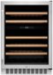 Dacor - 46-Bottle Built-In Dual Zone Wine Cooler, Handle Sold Separately - Stainless Steel/Glass-Front_Standard