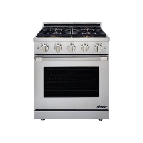 

Dacor - Professional 5.2 Cu. Ft. Self-Cleaning Freestanding Gas Convection Range with 4 burners, NG - Stainless Steel