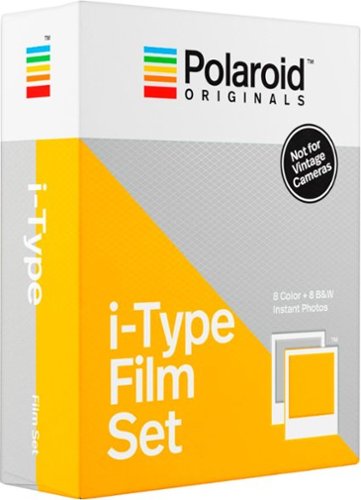  Polaroid - Color and B&amp;W i-Type Film Set (8 + 8 Sheets)