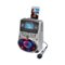 Karaoke USA - MP3 Portable Karaoke System - Silver-Front_Standard