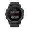 Garmin - Tactix Charlie GPS Heart Rate Monitor Watch - Black-Front_Standard 