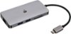 IOGEAR - Travel Dock USB-C Docking Station - Space Gray-Front_Standard