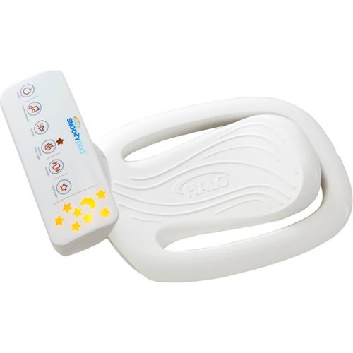 Halo SnoozyPod Vibrating Soother - White WORLDWIDE DELIVERY