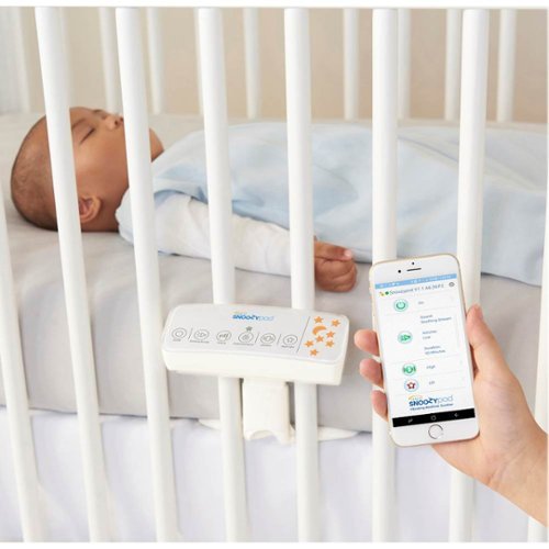 Halo SnoozyPod Vibrating Soother - White SHOP ONLINE