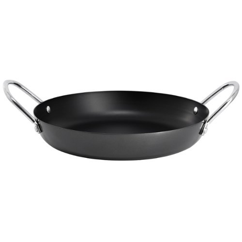 Oster - Smithfire 11 Inch Nonstick Carbon Steel Paella Pan in Dark - Gray-Front_Standard 