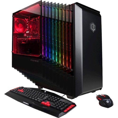 CyberPowerPC - Gamer Xtreme Desktop - Intel Core i3 - 8GB Memory - NVIDIA GeForce GT 730 - 1TB Hard Drive - Black-Front_Standard 