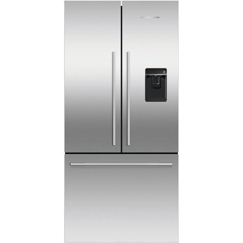Fisher & Paykel - 16.9 Cu. Ft. French Door Refrigerator - Stainless steel