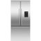 Fisher & Paykel - 16.9 Cu. Ft. French Door Refrigerator - Stainless Steel-Front_Standard
