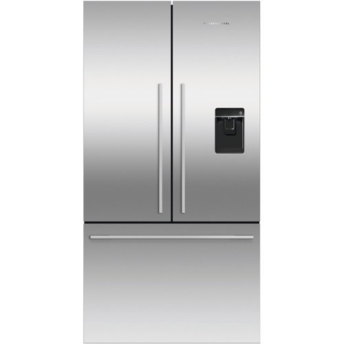  Fisher &amp; Paykel - 20.1 Cu. Ft. French Door Refrigerator - Stainless Steel