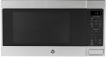 GE - 1.6 Cu. Ft. Microwave with Sensor Cooking - Stainless steel - Front_Standard