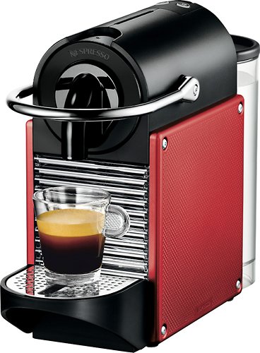  Nespresso - Pixie Espresso Maker/Coffeemaker - Carmine