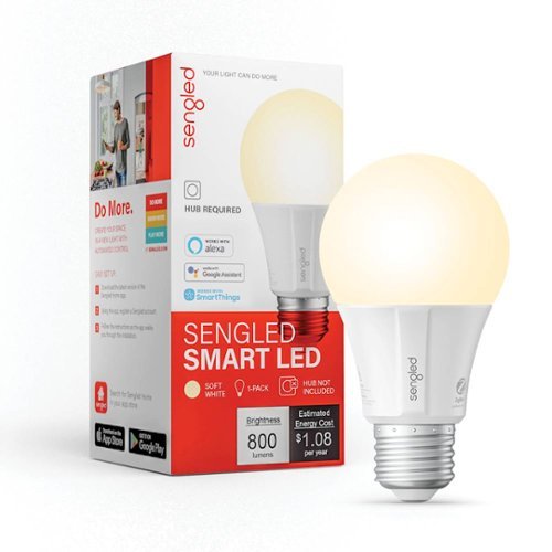 Sengled A19 60W Smart LED Bulb Works with Amazon Alexa, Google Assistant, SmartThings & Wink - White WORLDWIDE DELIVERY