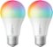 Sengled - Smart A19 LED 60W Bulbs Works with Amazon Alexa, Google Assistant & SmartThings (2-Pack) - Multicolor-Front_Standard 