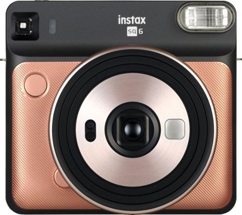 Fujifilm - instax SQUARE SQ6 - Blush Gold-Front_Standard 