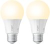 Sengled - Smart LED Soft White A19 Bulb (2-Pack) - White Only-Front_Standard