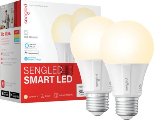 Sengled Smart LED Soft White A19 Bulb (2-Pack) - White Only WORLDWIDE DELIVERY