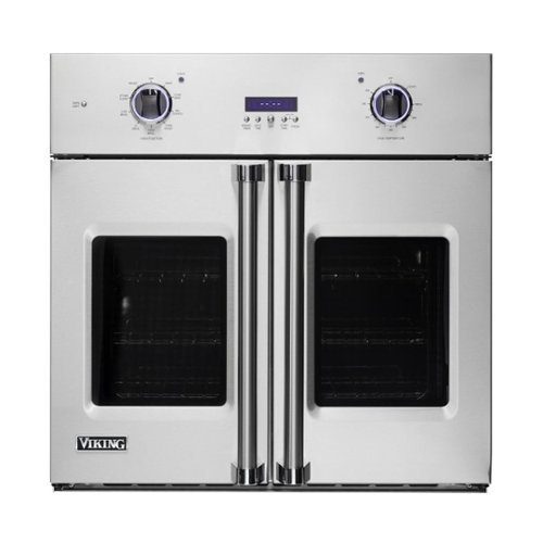 Viking - Professional 7 Series 29.5" Built-In Single Electric Convection Wall Oven - Stainless steel