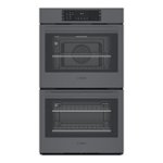 Bosch - 30" Built-In Double Electric Convection Wall Oven - Black stainless steel - Front_Standard
