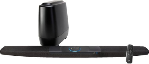  Polk Audio Command Sound Bar with Wireless Subwoofer | Alexa Voice Control (New Update - Multi-Room Music Built-In) - Black
