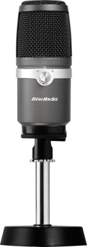 AVerMedia - USB Cardioid Condenser Instrument and Vocal Microphone