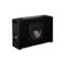 Kenwood - 8" Single-Voice-Coil 4-Ohm Subwoofer - Black-Front_Standard