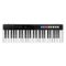 IK Multimedia - iRig Keys I/O 49-Key MIDI Controller - Black/White-Front_Standard