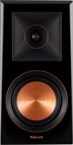 Klipsch - Reference Premiere 5.25" 2-Way Bookshelf Speaker - Piano Black-Front_Standard 